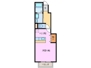 三日市駅 徒歩10分 1階の物件間取画像